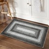 Soft Pearl Velvet Geometric Rug, Foldable, Kid & Pet Friendly, Durable Edges, Easy to Clean for Cozy Living Spaces - 4 of 4