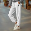 Dalix Butterfly Embroidered Sweatpant Soft Fleece Relaxed Fit Lounge Womens - 4 of 4