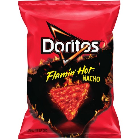 Doritos Flamin Hot Nacho Cheese Tortilla Chips 9 75oz Target