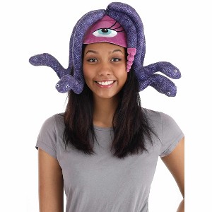 HalloweenCostumes.com One Size Fits Most Women Women's Disney Monsters Inc Celia Plush Hat Accessory,  Blue/Purple/Purple - 1 of 4