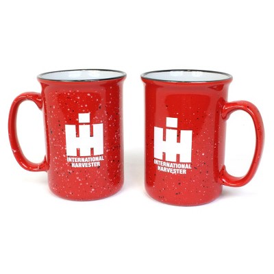14 oz International Harvester Retro Campfire Mug- Set of 2