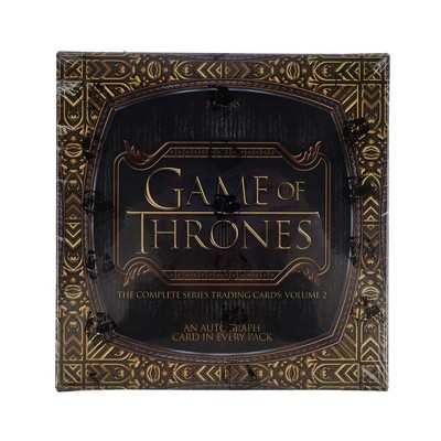 Game of Thrones Game Of Thrones The Complete Series Trading Cards Volume 2 Box (Rittenhouse 2022)