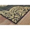 Oriental Weavers Marina 5929K Black/ Tan Indoor/Outdoor Area Rug - 7'10" Round - 3 of 4