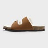 Women's Imelda Two band Lined Sandals - Universal Thread™ Cognac - 2 of 4