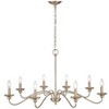 Millennium Lighting Delvona 8 - Light Chandelier in  Modern Gold - 3 of 3