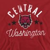 Central Washington University Official Wildcats Adult Pull-Over Hoodie - 2 of 4