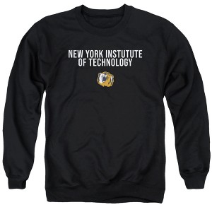 New York Institute of Technology Official Stacked Adult Crewneck Sweatshirt - 1 of 4