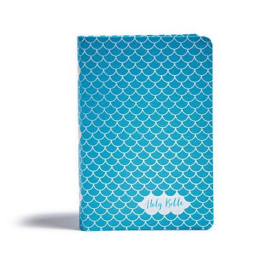 KJV Kids Bible, Aqua Leathertouch - by  Holman Bible Staff (Leather Bound)