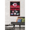 Trends International MLB Cincinnati Reds - Champions 23 Framed Wall Poster Prints - 2 of 4