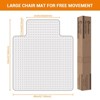 Office Chair Mat for Carpet Floors, Computer Desk Chair Mat Strong Slip Resistant Under Desk Floor Protector - 3 of 4