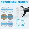 LunaLulinlk No Drill Telescopic Shower Curtain Rod | 26-76" Adjustable Spring Tension Rod with Anti-Skid Design - 2 of 4