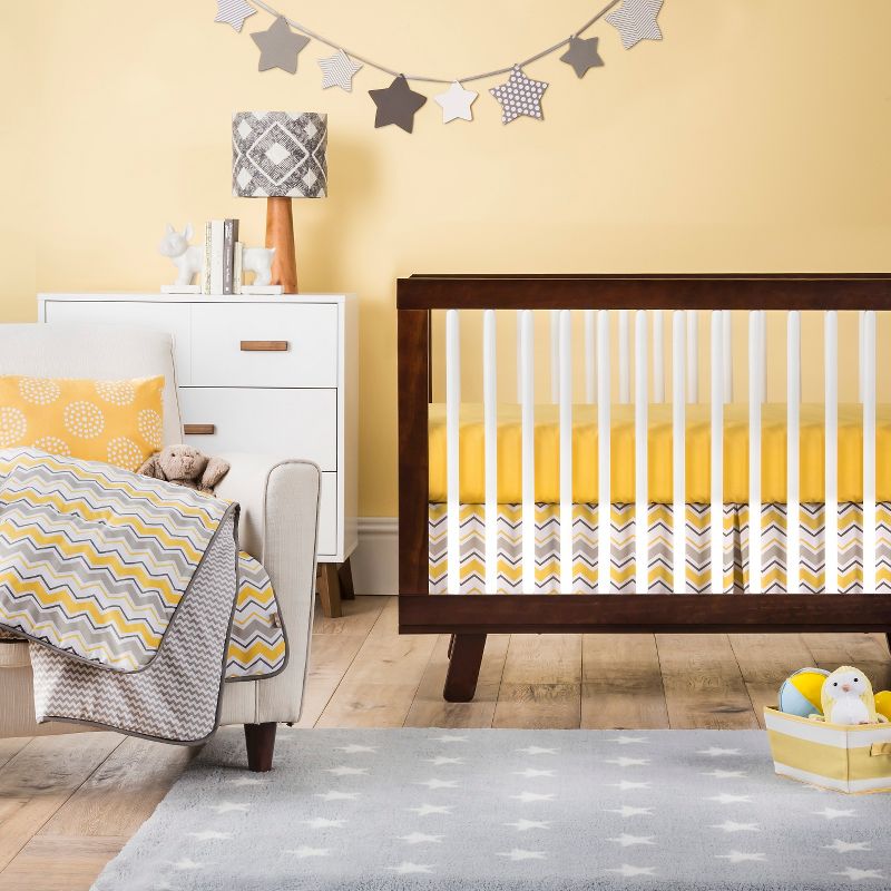 Trend Lab 3pc Crib Bedding Set - Buttercup, 1 of 9