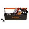 BLACK+DECKER Kids Tool Set Pretend Play Trunk with Tool Box