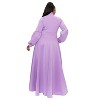 L I V D Women's Bella Donna Dress with Ribbon and Bishop Sleeves - 3 of 3