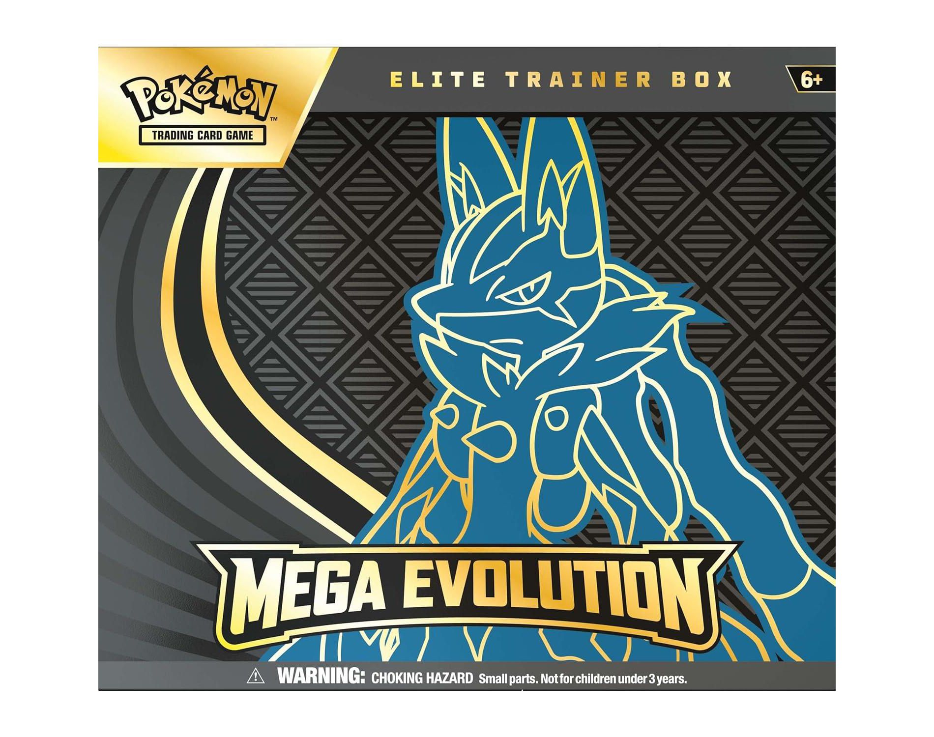 Pokemon TCG: Mega Evolution Elite Trainer Box - Mega Lucario (9 Packs, Promo Card)