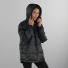 Members Only Women's Twill Block Puffer Oversized Jacket - 3 of 3