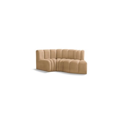 Meridian Furniture,Arc Velvet Modular Sofa