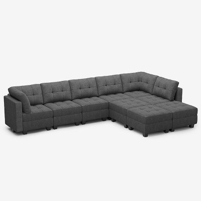 Belffin Modular Weave Sofa with Storage Seat (9 Seats + 8 Sides)