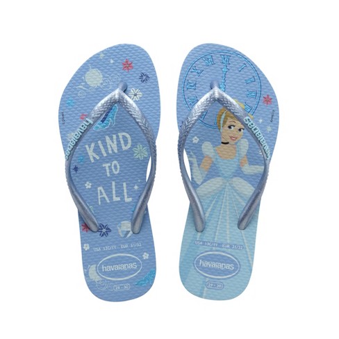 Havaianas Kid's Disney Princess Slim Flip Flop Sandals - Cinderella, 9 ...