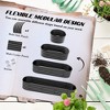 Syemin Galvanised Steel Raised Garden Bed Kit, Planter Boxes with Rubber Edging, Open Bottom for Backyard, Garden, Patio, Green, 23.5"*14.25"*6.75" - 4 of 4
