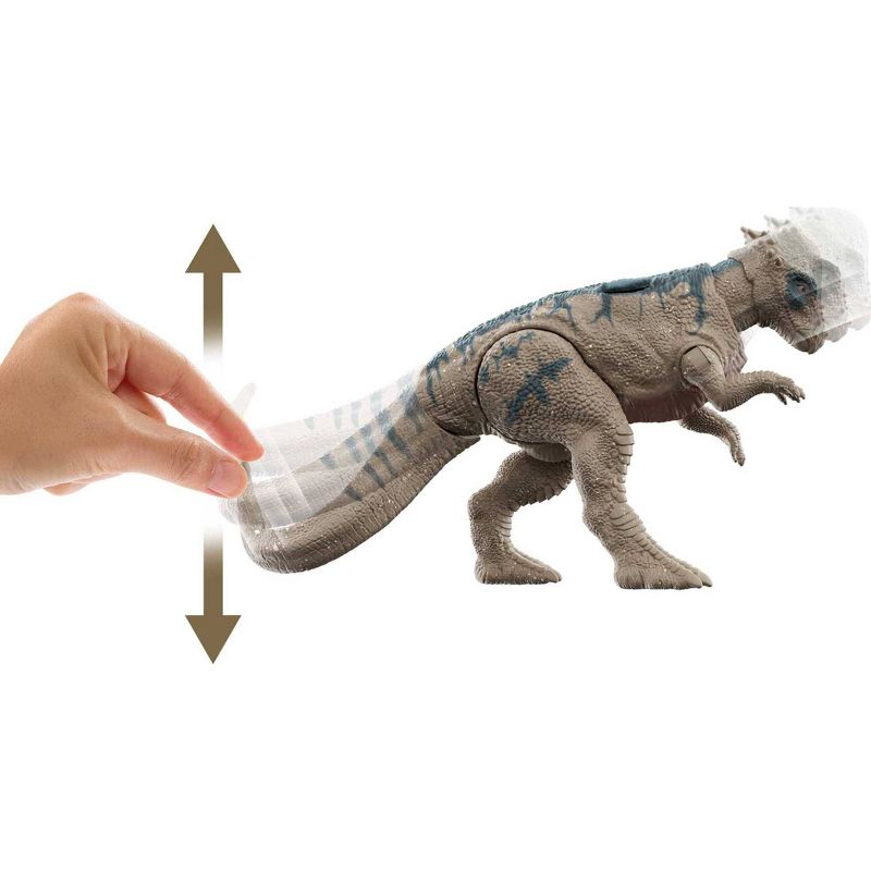 Jurassic World Legacy Collection Pachycephalosaurus Dinosaur Figure with Attack Action, 3 of 7