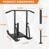 Weight Sled, Football Sleds and Chutes,Sled Push Gym Equipment with Adjustable Height Handle for Workout Fitness, Running Speed, Football, Strength - 3 of 4