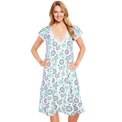 JEFFRICO Womens Nightgowns Sleepwear Soft Pajama Dress Nightshirts