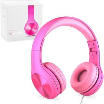 On Aud001btpk Soundform Galaxy Headphones With (pink) With In Compatible Wireless Iphone Microphone - Belkin Mini Kids : Target Headsets Ear Ipad Built -