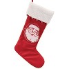 Santa Face Stocking 23"H - 2 of 2