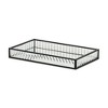 Cheung's Veldra Black Rectangular Fluted Glass Tray - Small - 4 of 4