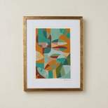 16" x 20" Abstract Print Framed Under Glass - Opalhouse™ designed with Jungalow™
