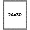 PosterPalooza | Distressed Black Picture Frame - UV Acrylic, Foam Board Backing, Hanging Hardware - 2 of 4