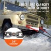VEVOR G80 V Bridle Chain, 3/8" x 3' Towing Chain Bridle with 15" J Hooks and Grab Hooks, Heavy Duty Transport Tow Chain Bridle with 7800 lbs Safe - 4 of 4