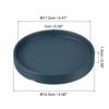 Unique Bargains Indoor Outdoor Glazed Ceramic Round Plant Pot Saucer 1 Pc - 2 of 4