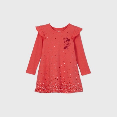 minnie mouse long sleeve dress