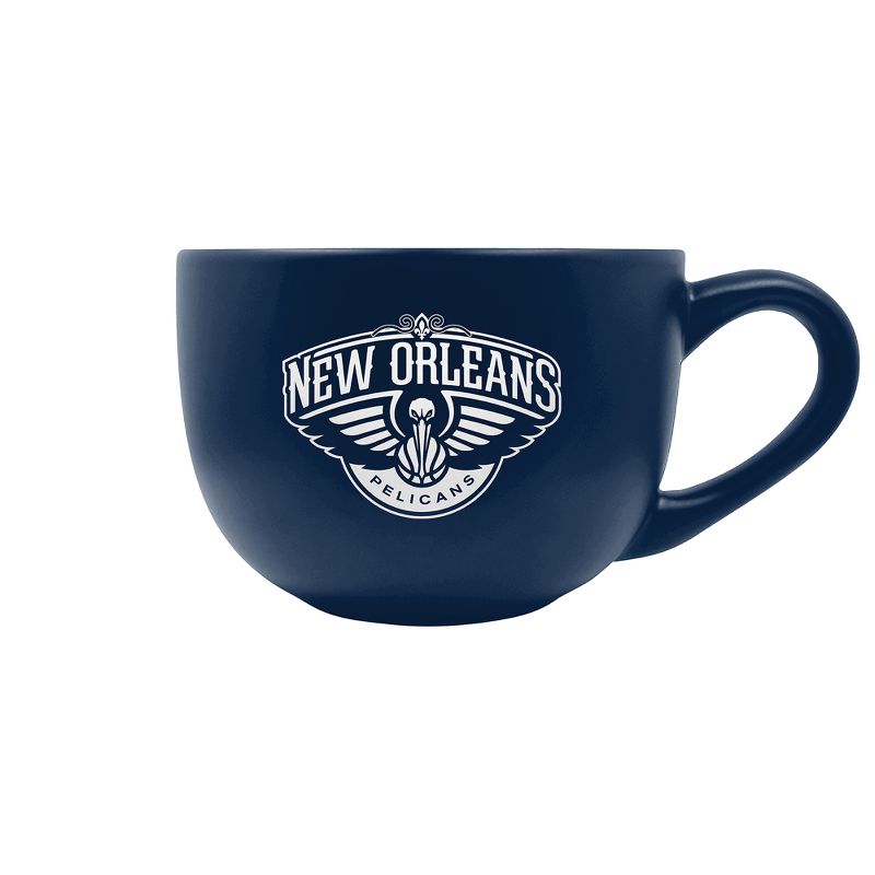 NBA New Orleans Pelicans 23oz Double Ceramic Mug, 1 of 2