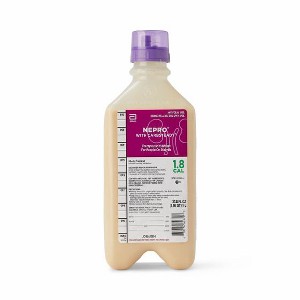 Nepro Carbsteady Ready-to-Hang Vanilla 1L  High-Calorie, Kidney Health Nutrition for Blood Sugar Control, Case of 8 - 1 of 4