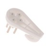 Unique Bargains Picture Hangers Mini Wall Hook ABS White 20 Pcs - 4 of 4