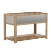 Raised Garden Bed Wood With Legs, Raised Garden Bed Planter Box With Storage Shelf, Outdoor Mobile Wooden Elevated Raised Beds - 2 of 4