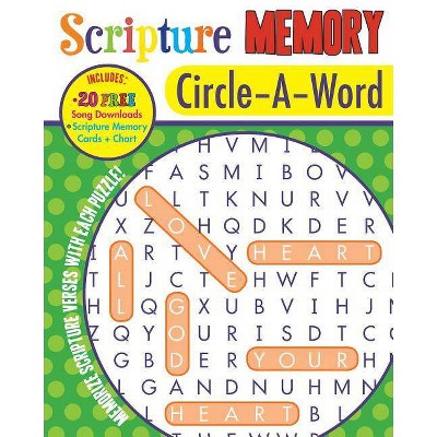 Scripture Memory Circle-A-Word - (Paperback)