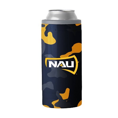 NCAA Northern Arizona Lumberjacks 12oz Slim Can Camo Cooler