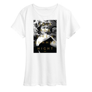 Women's - Grease - Black & White Photo Sandy Short Sleeve Graphic T-Shirt - 1 of 4