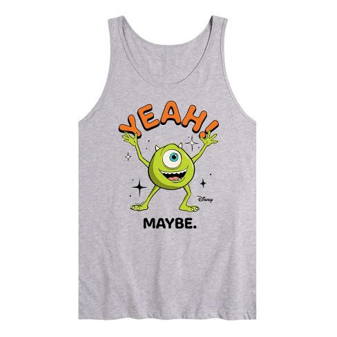 Men's - Disney - Mike Yeah Maybe Graphic Tank Top : Target