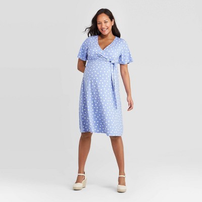 Blue Wrap Dress Clothing : Target