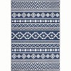 Washable Area Rug, Living Room Rug for Bedroom, Soft Boho Rug Non Slip Geometric Indoor Floor Carpet for Home Office Kitchen - 2 of 4