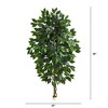 Nearly Natural 4-ft Single Ficus Artificial Tree (No Pot) - 2 of 3
