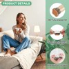 Unique Bargains Silicone Cups Felt Furniture Pads for Hardwood Floors 24 Pcs - 2 of 4