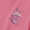 Lands' End Kids Long Sleeve Graphic Meet and Greet Tee - 2 of 2