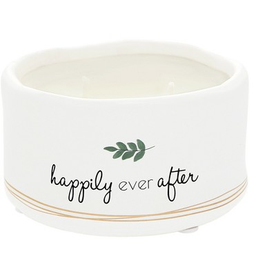 Pavilion Gift Company - Happily Ever After - 8 oz - 100% Soy Wax Reveal Candle Scent: Tranquility - Flame Candles