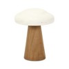 Cheung's Hareton Forest Mushroom Table Decor - Brown & White - Medium - 3 of 4